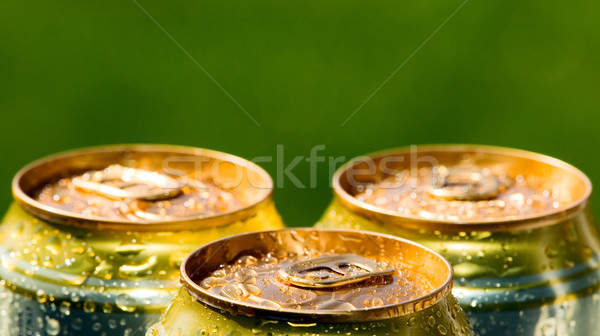 Metal beer can, unopened Stock photo © carenas1