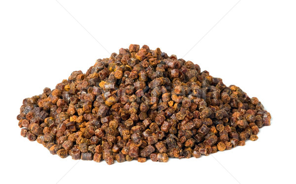 Propolis granules isolated on white background, bee product Stock photo © carenas1