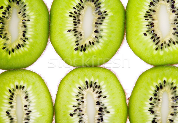 Zielone kiwi tle owoców żywności tekstury Zdjęcia stock © carenas1