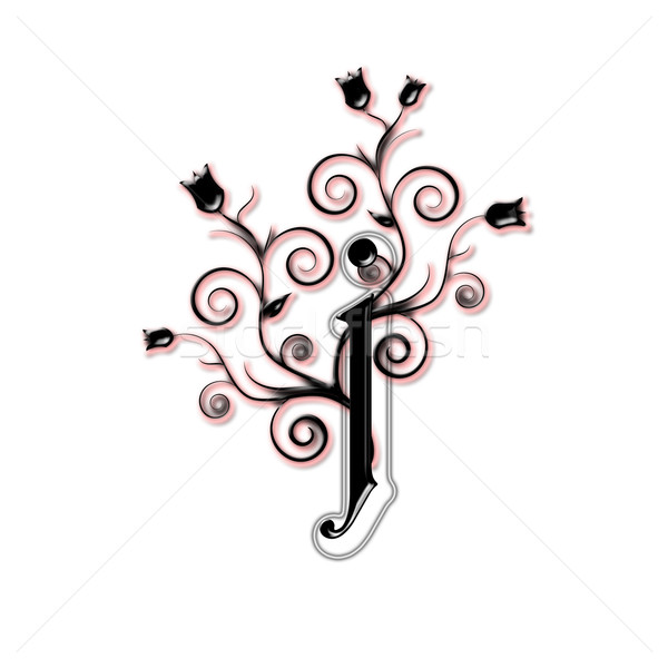 Lower case black letter Stock photo © carenas1