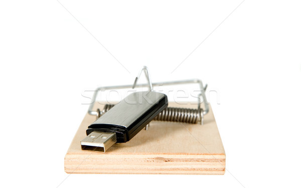 A mouse trap with portable driver Stock photo © carenas1