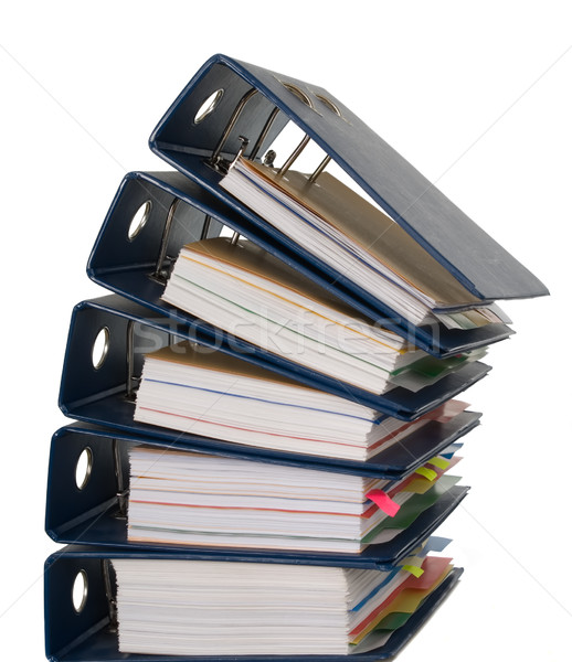 Documents bureau science travailleur Finance document [[stock_photo]] © carenas1