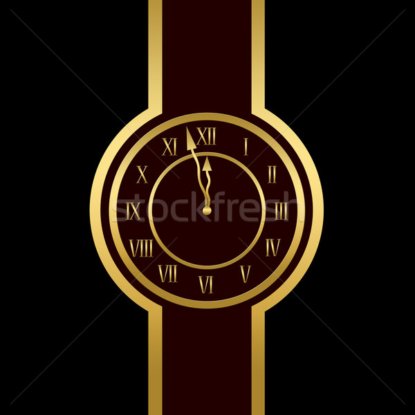 Clock is showing almost twelve Stock photo © carenas1