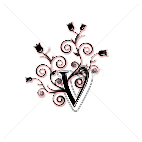 Lower case black letter Stock photo © carenas1