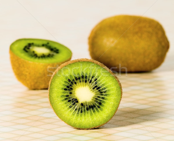 Vert fruits kiwi table lieu [[stock_photo]] © carenas1