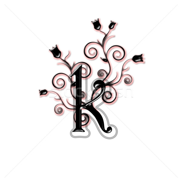 Lower case black letter Stock photo © carenas1