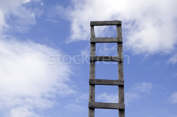 Ladder to beautiful heaven Stock photo © carenas1