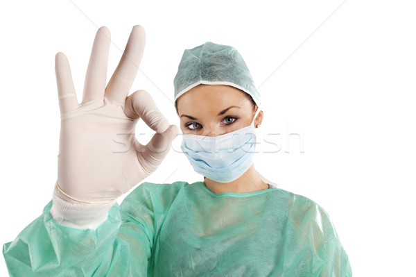 the nurse doing ok Stock photo © carlodapino