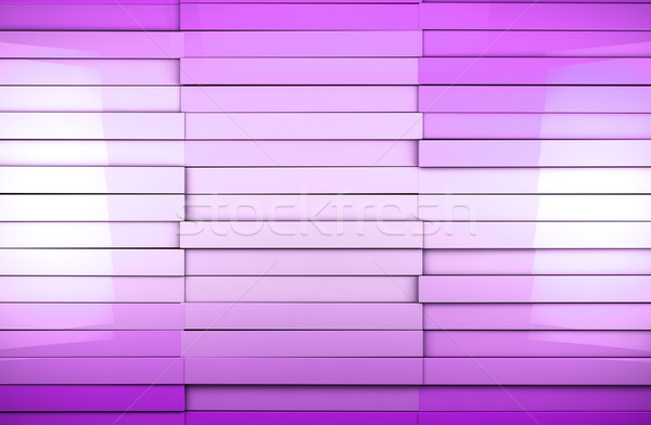 Csempék mozaik kockák lila absztrakt technológia Stock fotó © carloscastilla