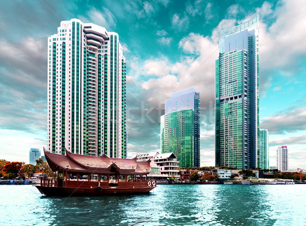 Bangkok cityscape Stock photo © carloscastilla