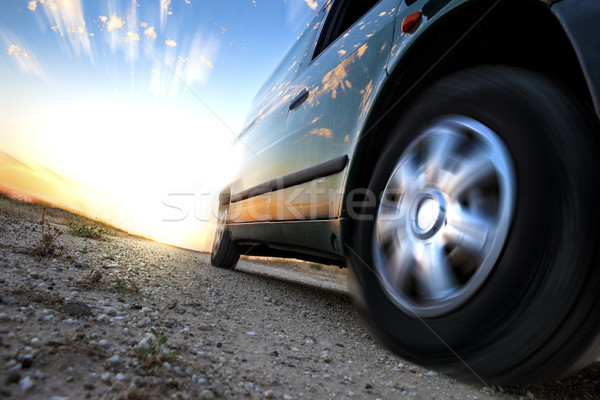 Car and speed. Stock photo © carloscastilla