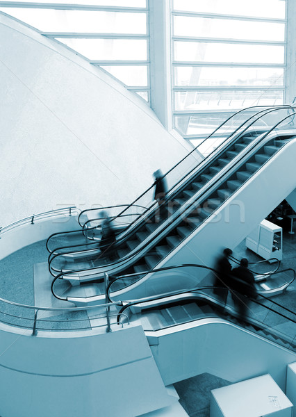 Escalator and people Stock photo © carloscastilla