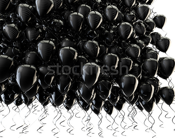 Isolated balloons backdrop.Birthday and carnival concept Stock photo © carloscastilla