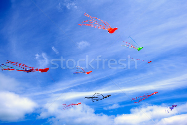 kites Stock photo © carloscastilla