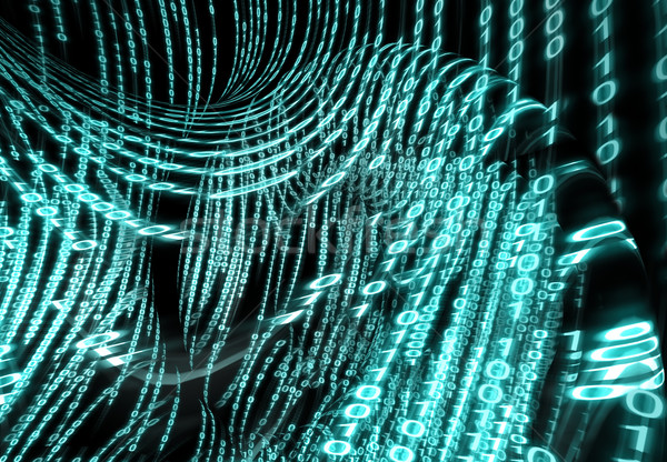 binary code background  Stock photo © carloscastilla