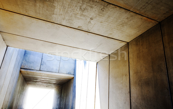 Cement structuur textuur gebouw bouw abstract Stockfoto © carloscastilla