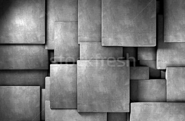 Concrete blocks Stock photo © carloscastilla