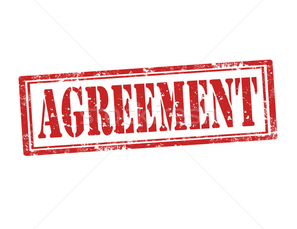 Agreement-stamp Stock photo © carmen2011