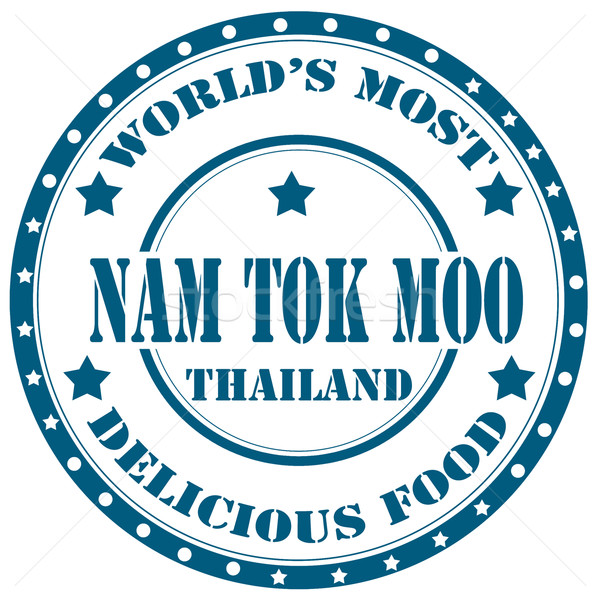 Nam Tok Moo-stamp Stock photo © carmen2011