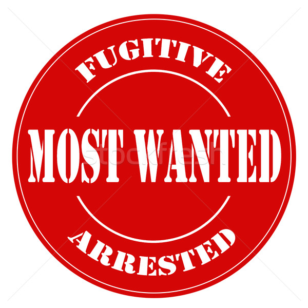 Most Wanted Fugitive Arrested Stock photo © carmen2011