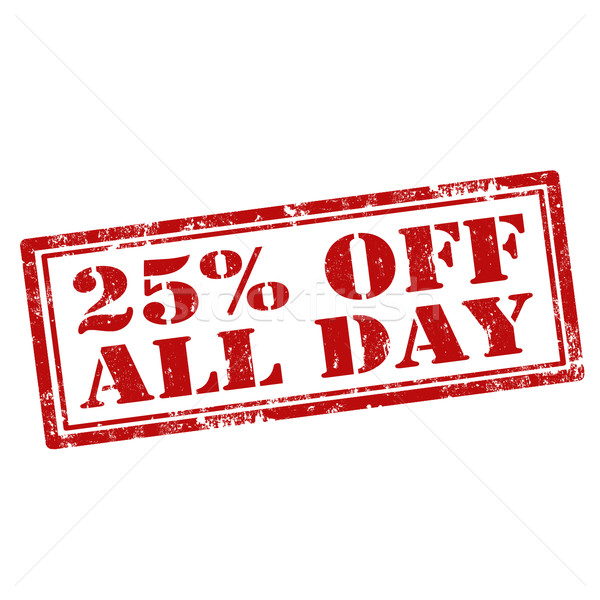 25% Off All Day Stock photo © carmen2011