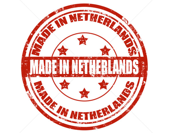 Nederland grunge tekst business fabriek Stockfoto © carmen2011
