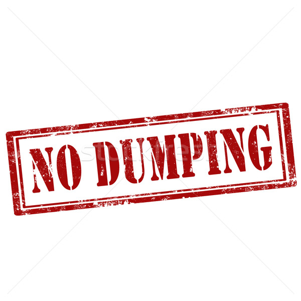 No Dumping-stamp Stock photo © carmen2011