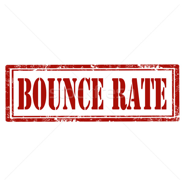 Bounce Rate-stamp Stock photo © carmen2011