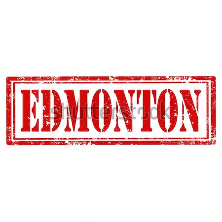 Stock photo: Edmonton-stamp