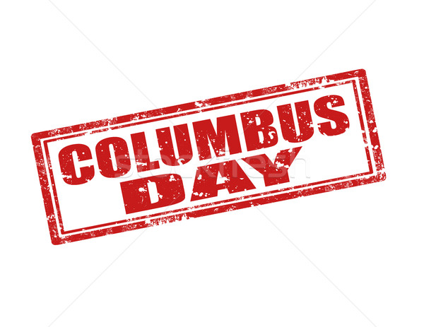 Columbus Day-stamp Stock photo © carmen2011