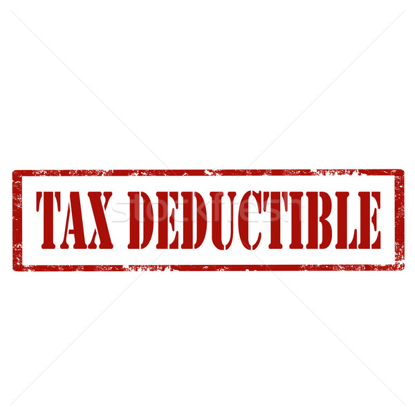 Tax Deductible-stamp Stock photo © carmen2011