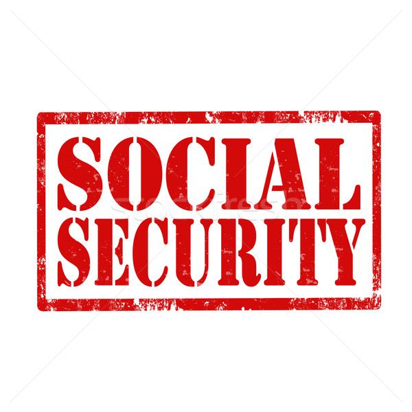 Social Security-stamp Stock photo © carmen2011