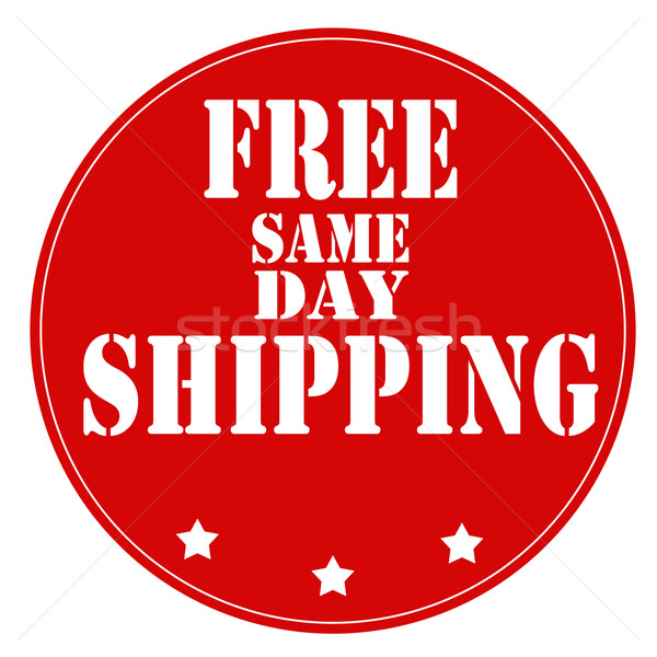 Free Same Day Shipping Stock photo © carmen2011