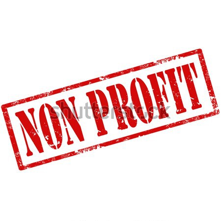 Stock photo: Non Profit-stamp