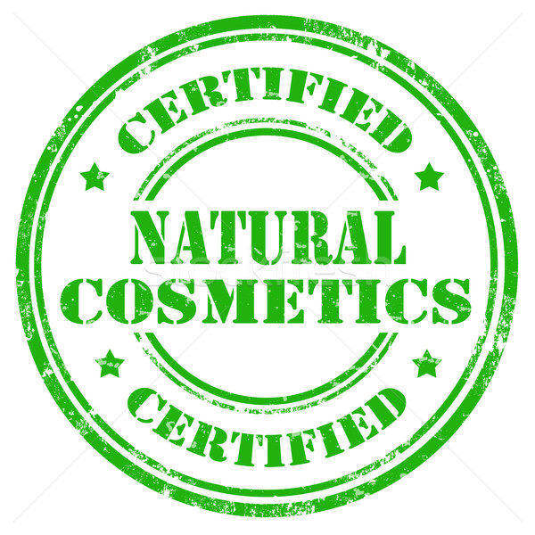 Natural Cosmetics-stamp Stock photo © carmen2011