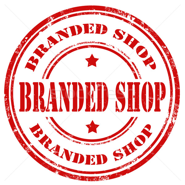 Branded Shop-stamp Stock photo © carmen2011