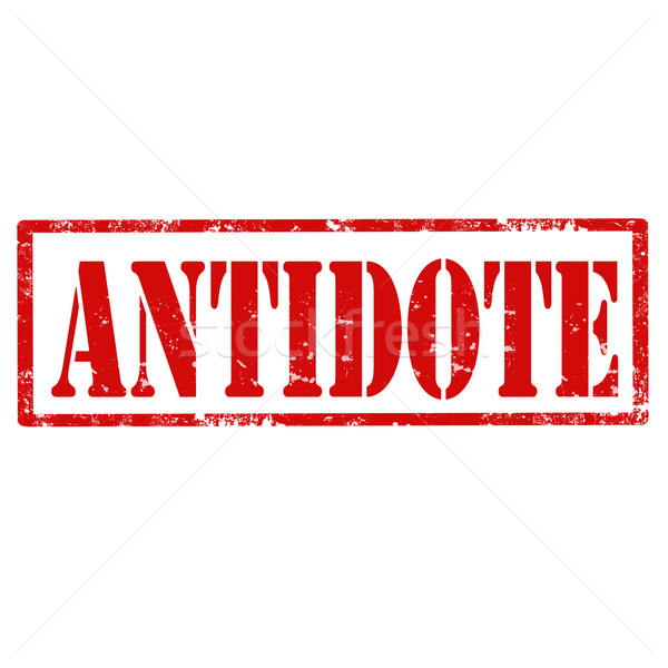 Antidote-stamp Stock photo © carmen2011