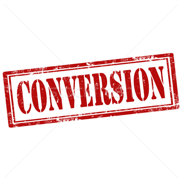Conversion-stamp Stock photo © carmen2011