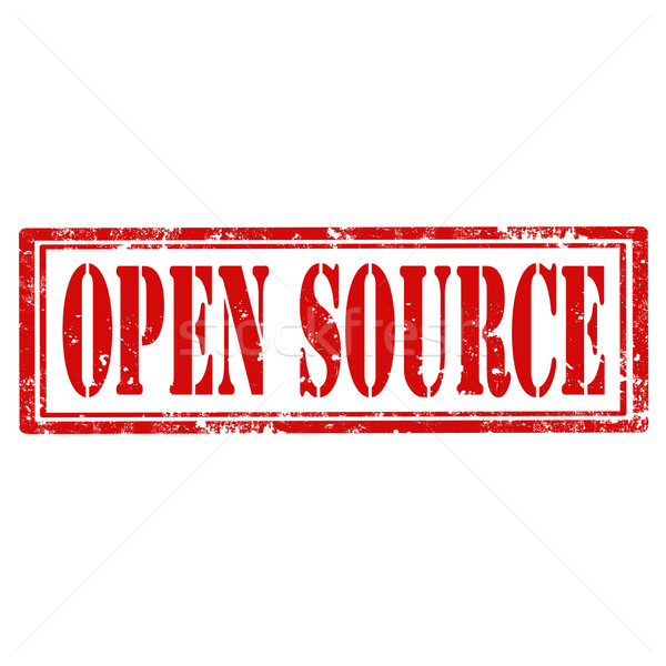 Open Source-stamp Stock photo © carmen2011