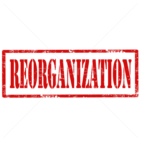 Reorganization-stamp Stock photo © carmen2011