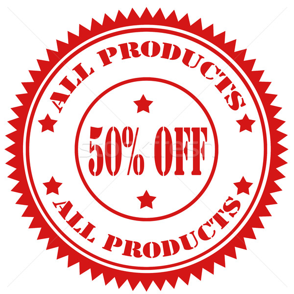 All Products 50% Off Stock photo © carmen2011