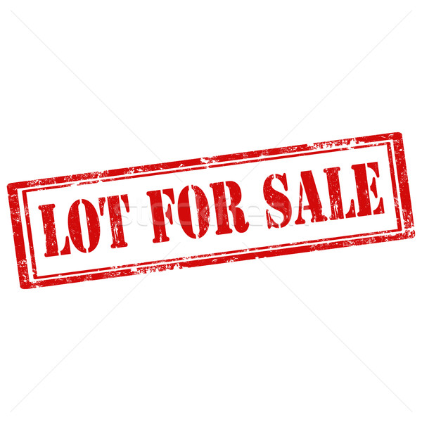 Lot For Sale Stock photo © carmen2011