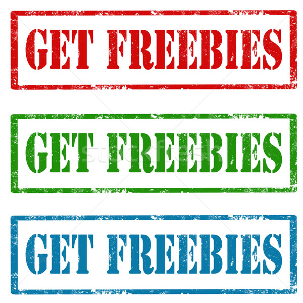 Get Freebies-stamps Stock photo © carmen2011