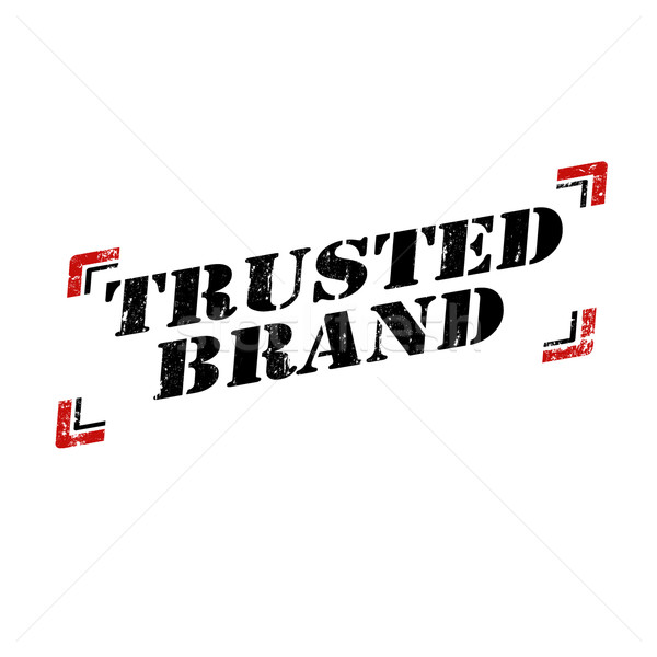 Trusted Brand Stock photo © carmen2011