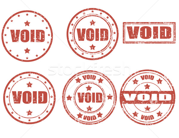 Stock photo: Void-stamps