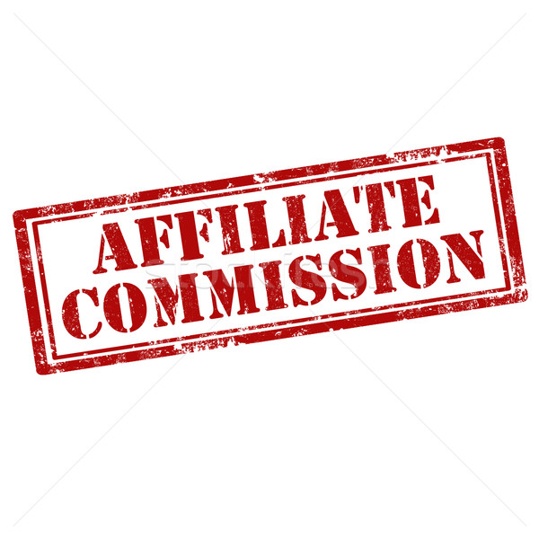 Affiliate Commission-stamp Stock photo © carmen2011