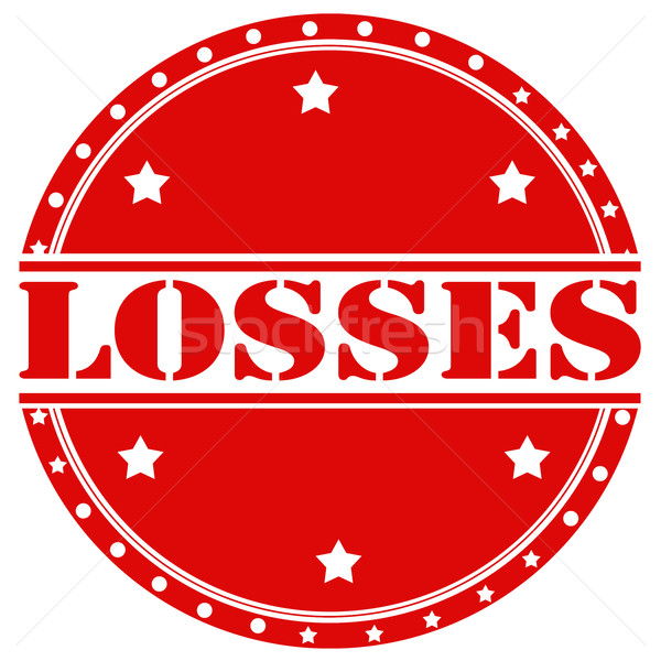 Losses-stamp Stock photo © carmen2011