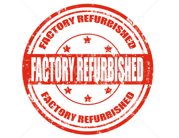 Factory refurbished-stamp Stock photo © carmen2011