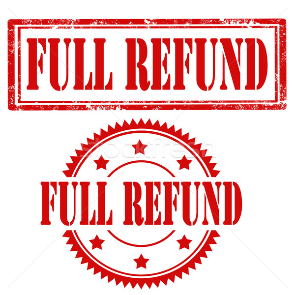 Stock photo: Full Refund-stamps