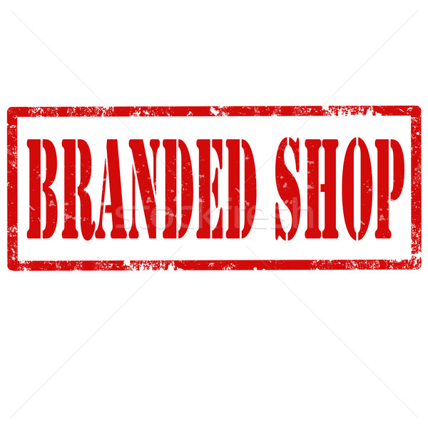 Branded Shop-stamp Stock photo © carmen2011